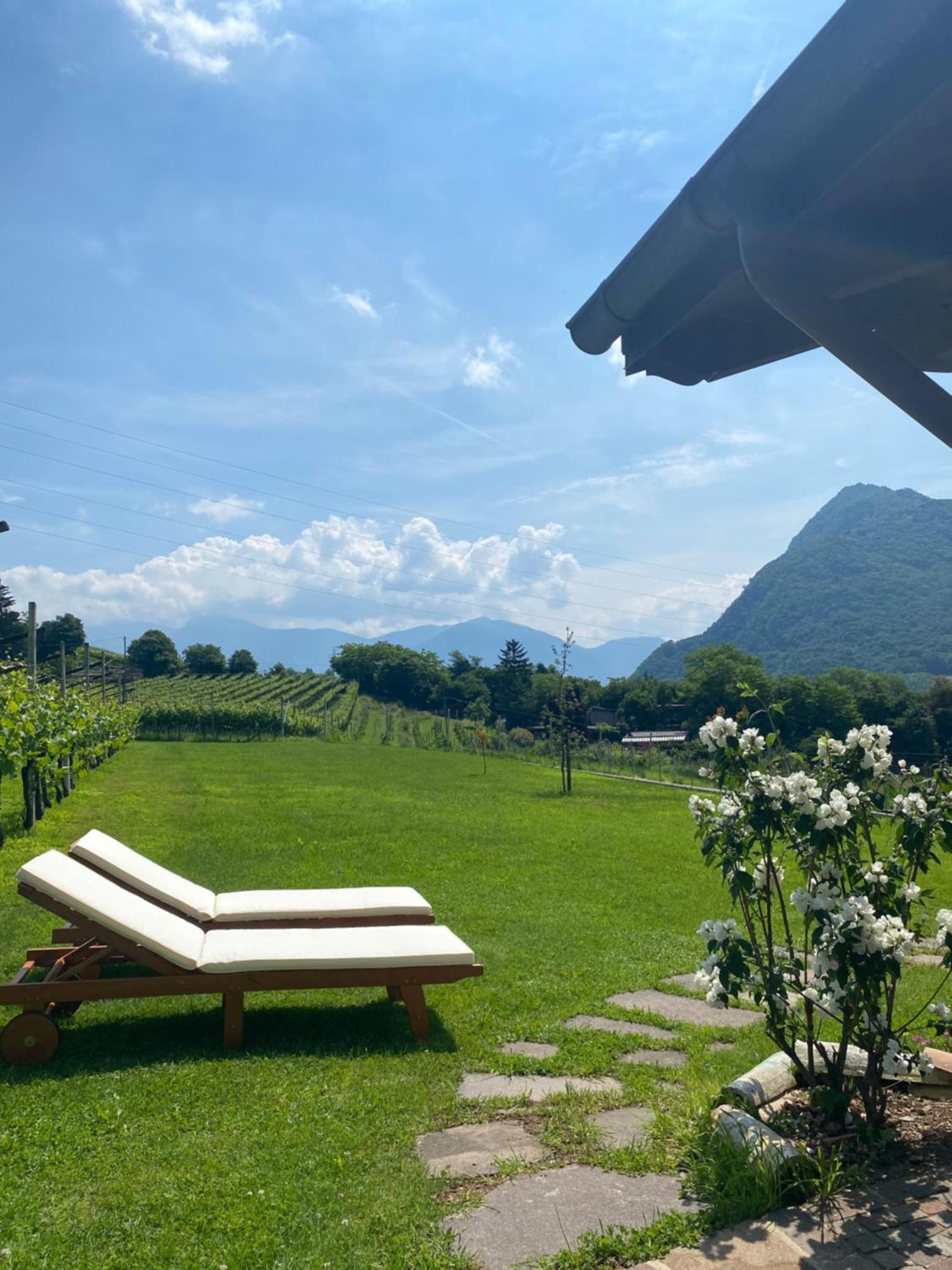 B&B La Casa In Collina Trient Exterior foto